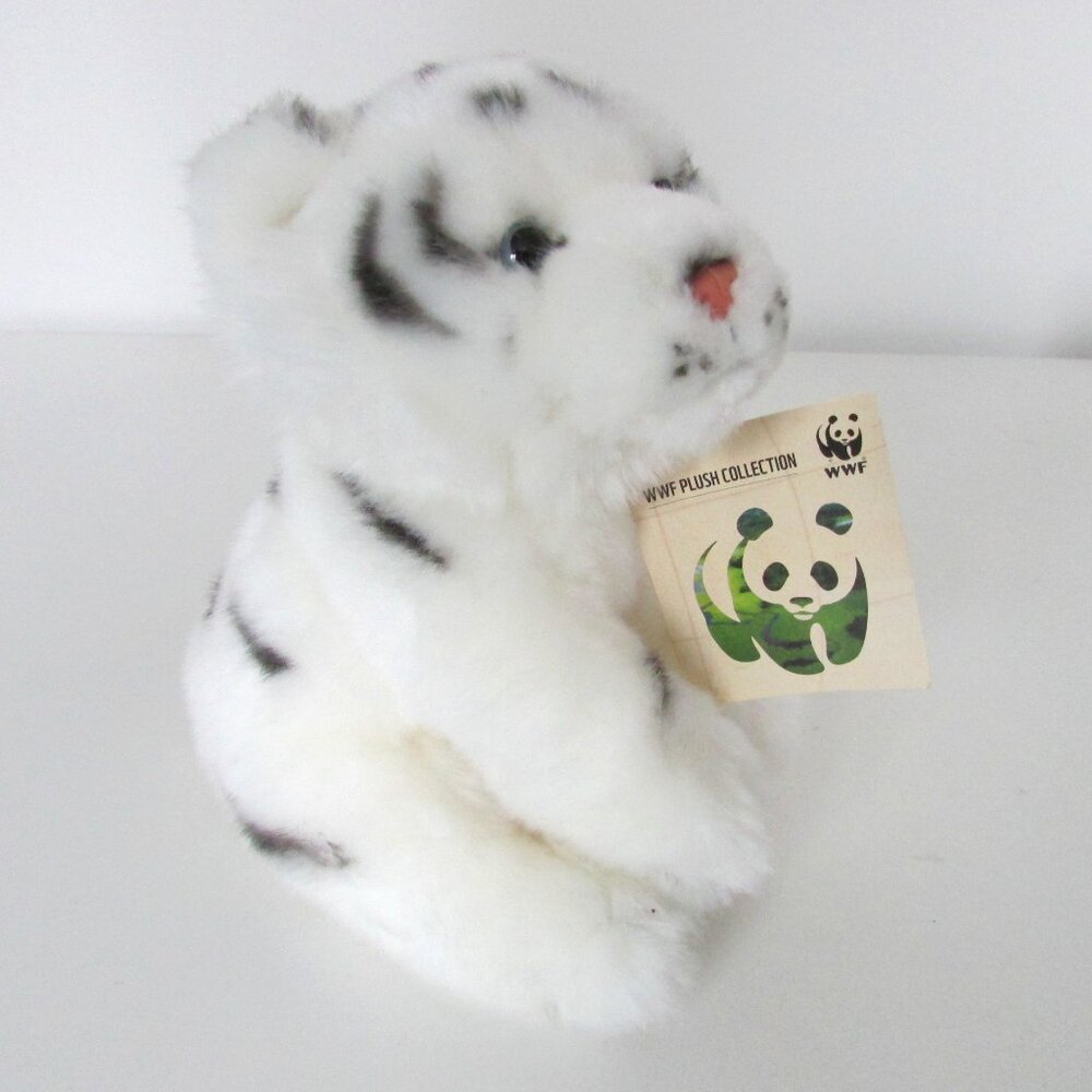 NEW WWF Plush 7" White Tiger